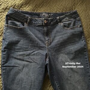 maurices mid-rise skinny jeans